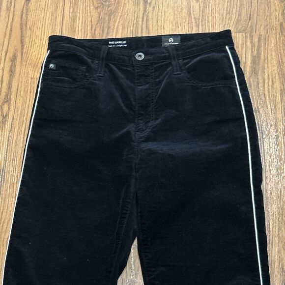 AG Adriano Goldschmied Pants Womens 27 Velvet Isabelle High Rise Straight Crop - Picture 7 of 10